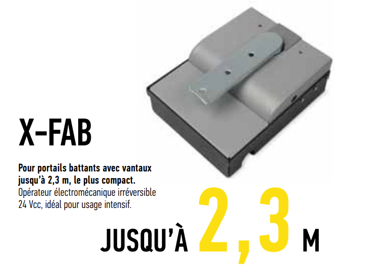 moteur X-FAB FAMILY NICE