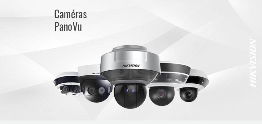 Caméras vidéosurveillance HIKVision Panovu