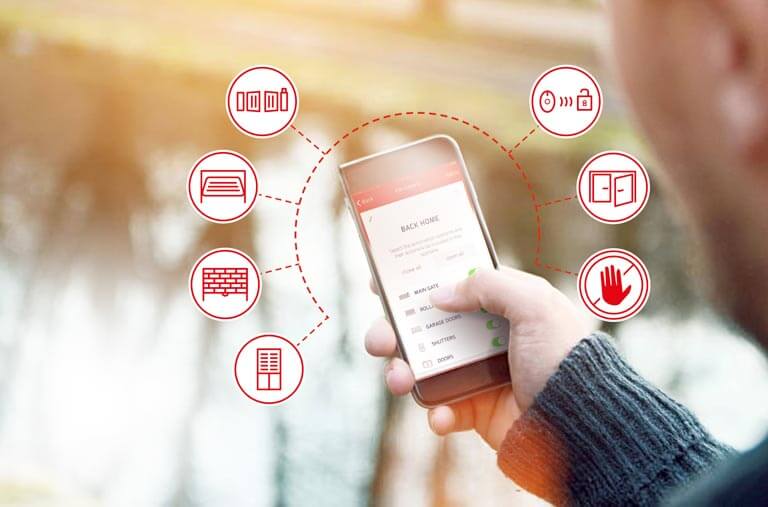 U-link plateforme contrôle barrières BFT MICHELANGELO BT A