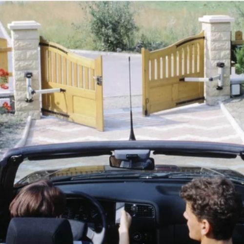 Départ portail électrique