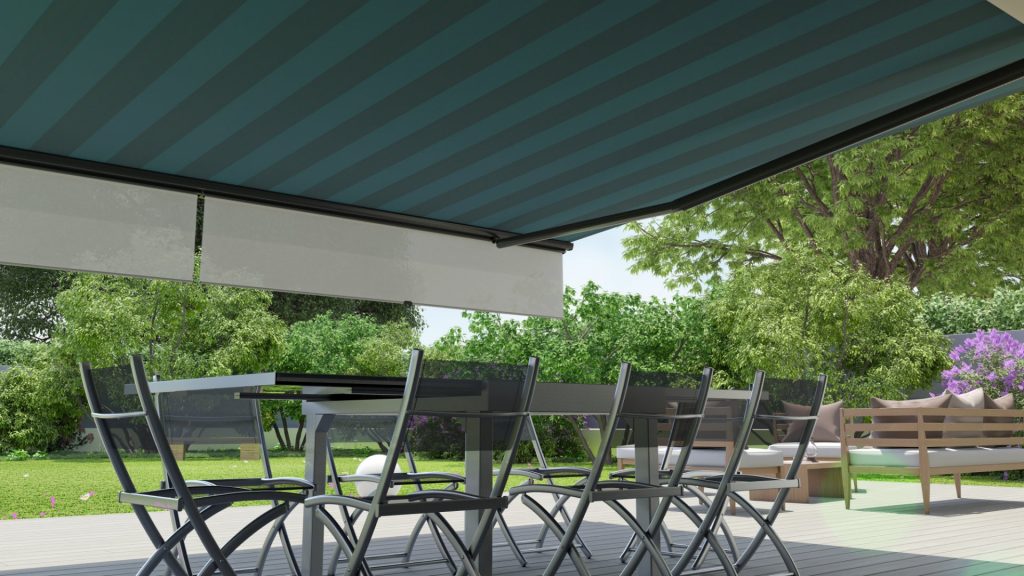 store banne Horizon lambrequin enroulable